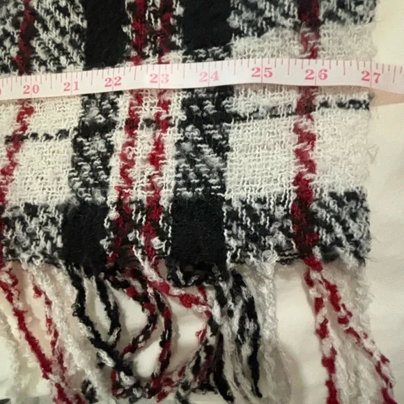 FREE PEOPLE Plaid Oversized Scarf - Picture 5 of 6